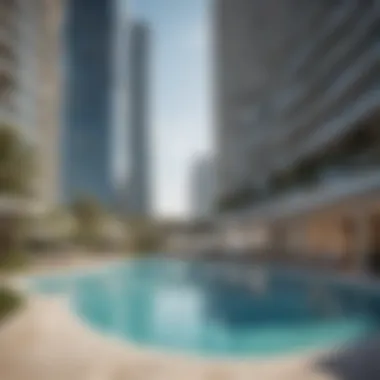 Amenities at Addax Tower Amenities and recreational spaces surrounding Addax Tower