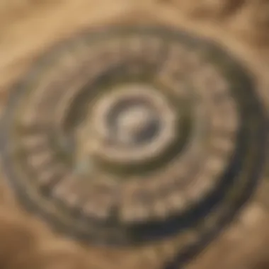 Aerial Perspective of Al Ain Al Muwaiji Aerial view of Al Ain Al Muwaiji showcasing its geographical layout