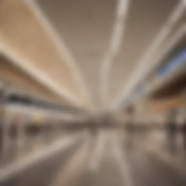 Interior Features of Al Ghurair Metro Station Interior view of Al Ghurair Metro Station highlighting its modern amenities and passenger facilities