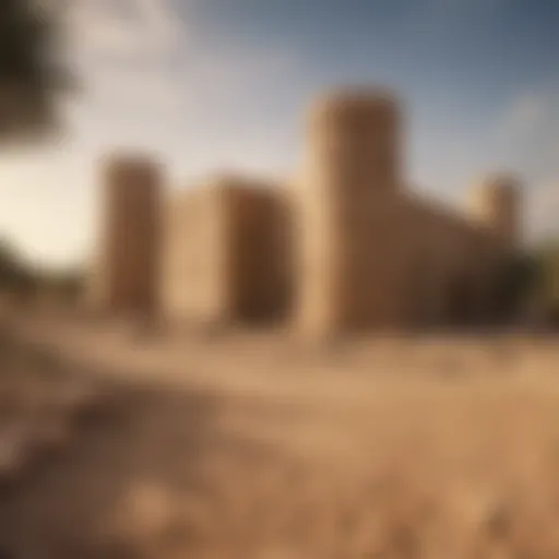 A panoramic view of Al Jahili Fort showcasing its stunning architecture and historical significance