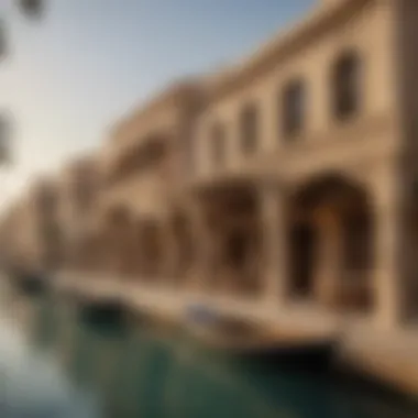Cultural Heritage of Al Seef The historical architecture of Al Seef reflecting its rich cultural heritage