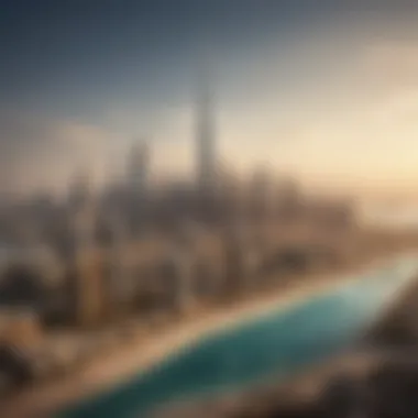 Real Estate Investment Growth in Dubai Investment growth charts depicting Dubai's real estate market