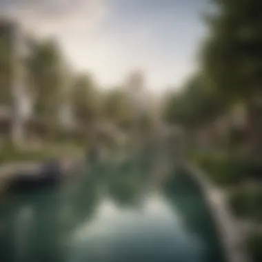 Sustainable Living: Eco-friendly Canal Front Developments Eco-friendly canal front development with green spaces