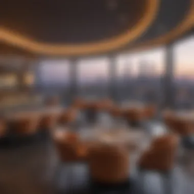 Gourmet Dining Experience at City Walk Hotel Dining area in City Walk Hotel offering gourmet cuisine