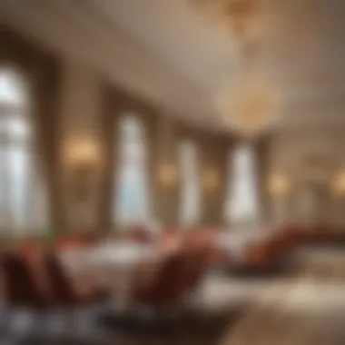 Elegant Interiors of Fine Dining Stunning interiors of a fine dining restaurant in JBR