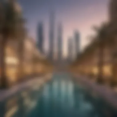 Navigating Dubai's Real Estate Landscape Visual representation of Dubai's real estate market