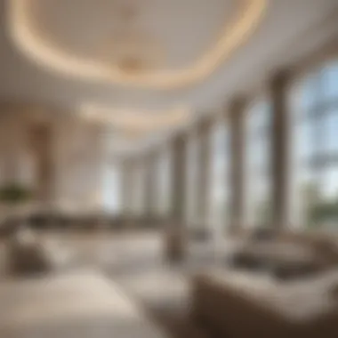 Sophisticated Interiors of Al Azizi's Premier Residences Interior of a luxurious Al Azizi property reflecting modern design