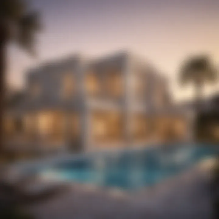 Infographic detailing the types of properties available in Al Hilal