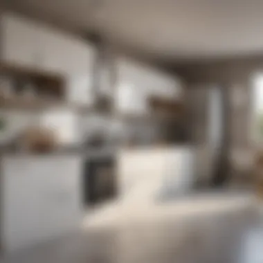 Modern Kitchen Design in Al Warqa Modern kitchen design in Al Warqa apartment