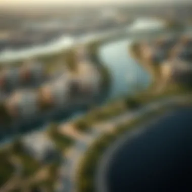 Strategic Location Aerial View Aerial view showcasing the strategic location of Creek Waters