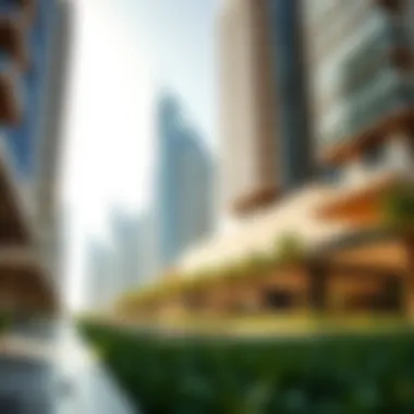 Modern Architecture of Emaar Modern architectural design of Emaar buildings