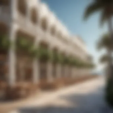 Architectural Beauty of La Mer Beach Architectural highlights of the beachfront dining and shopping areas at La Mer.