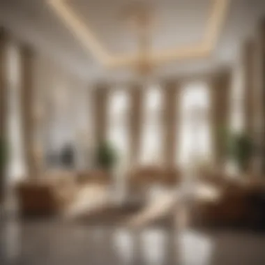 Opulent Interior Design Interior view showcasing modern design and opulence