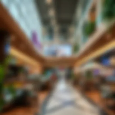 Culinary Delights at Mirdif Mall A vibrant dining area in Mirdif Mall featuring a variety of cuisines and ambience.
