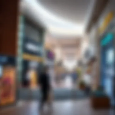 Diverse Retail Offerings at Mirdif Mall An array of diverse retail stores available at Mirdif Mall highlighting the shopping experience.