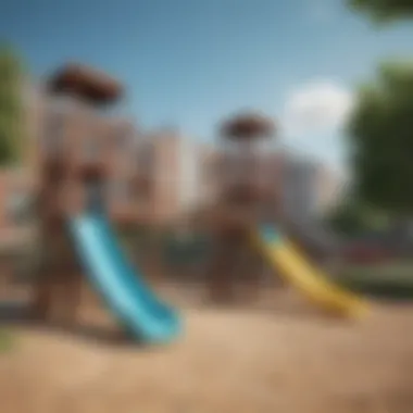 Innovative Equipment in Urban Playgrounds Modern urban playground featuring innovative equipment