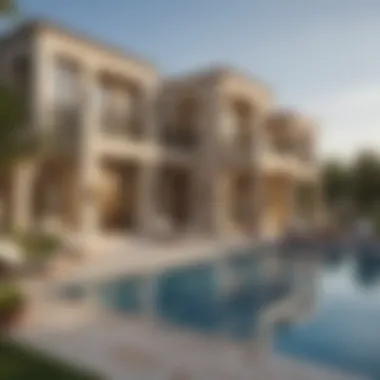 Luxurious amenities of a Dubailand villa