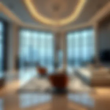 Architectural Elegance of Five Jumeirah Village Stunning architectural design of Five Jumeirah Village Penthouse