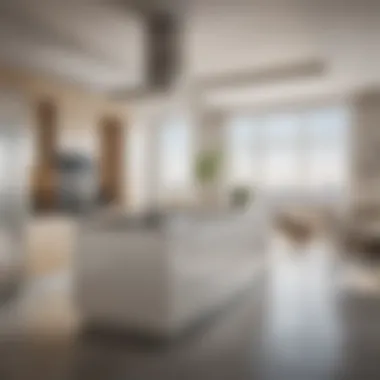 Sleek Kitchen with State-of-the-Art Appliances Modern kitchen featuring high-end appliances