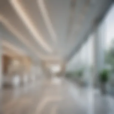 Modern Medical Facility in Healthcare City Interior of a state-of-the-art medical facility within Healthcare City