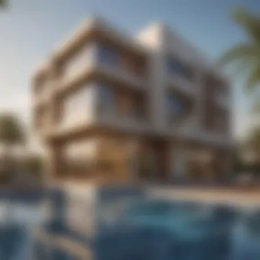 Modern Architecture Meets Tradition Modern developments in Al Jahili illustrating the blend of tradition and innovation