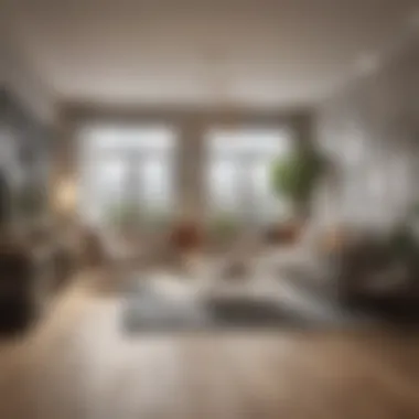Interior of a Studio Apartment Interior of a modern studio apartment highlighting design and amenities available for renters.