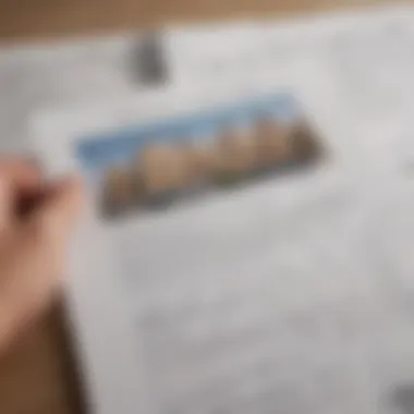 Understanding Overstay Fine Notices A close-up of a fine notice document