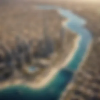 Key Areas in Dubai's Real Estate Market A city map highlighting key areas of Dubai