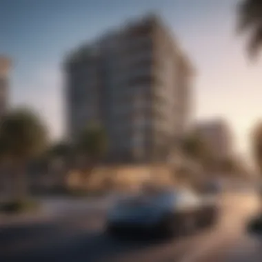Prime Location and Surroundings View of Pagani Apartments from the surrounding area