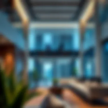 Contemporary Office Space A contemporary office space representing real estate investment