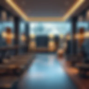 Wellness and Relaxation Area in a Private Gym Relaxation area in a private gym with wellness features