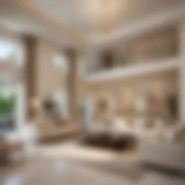 Elegant Interior Design at Samana Hills Well-designed interiors of a residential unit in Samana Hills
