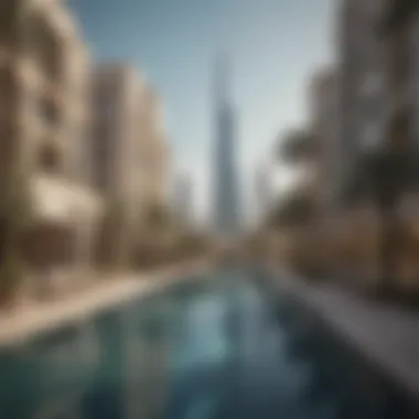 Luxurious real estate in Dubai showcasing investment potential