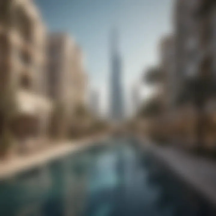 Luxurious real estate in Dubai showcasing investment potential