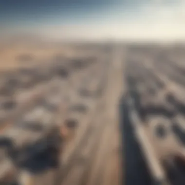 Logistics and Transportation Facilities in Jebel Ali Image depicting logistics and transportation facilities in Jebel Ali