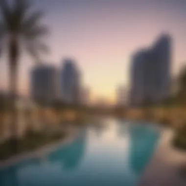 Amenities Near Dubai Sports City Modern amenities surrounding Dubai Sports City